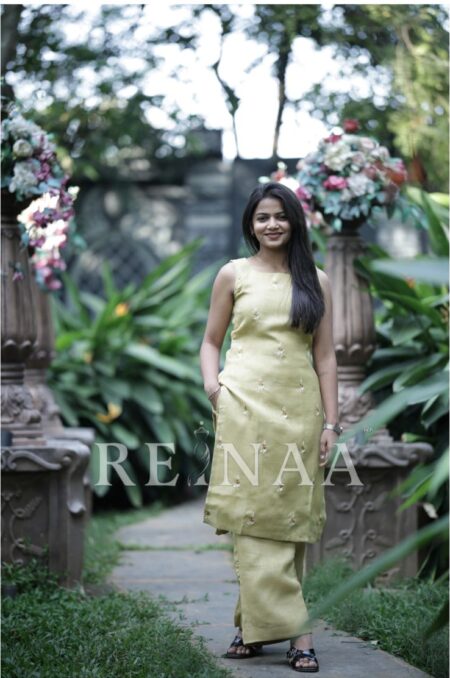 Mustard Gold Coord Set